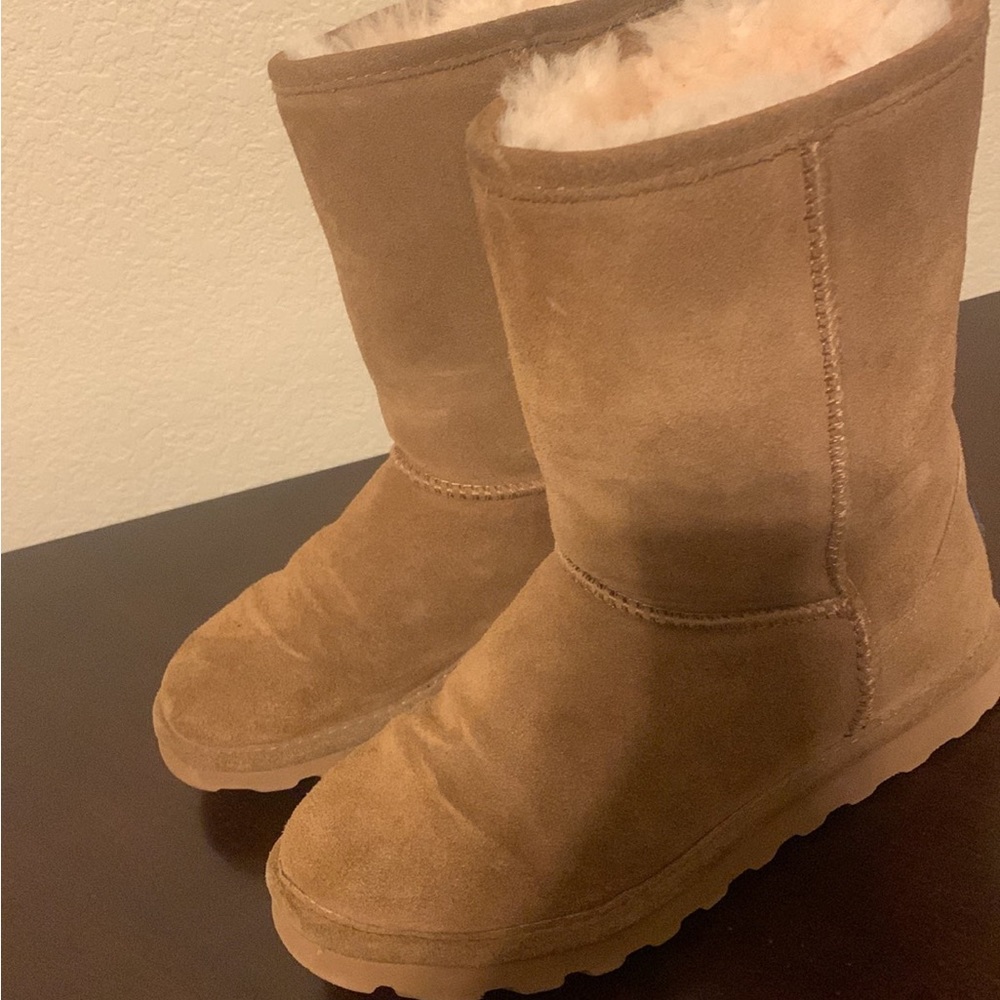 bear paw fur boots